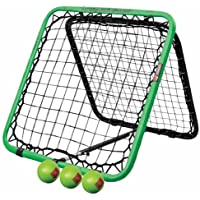 CRAZY CATCH Upstart Sports - Red de Entrenamiento (Incluye 3 Pelotas- tamaño: 79 x 79 cm)